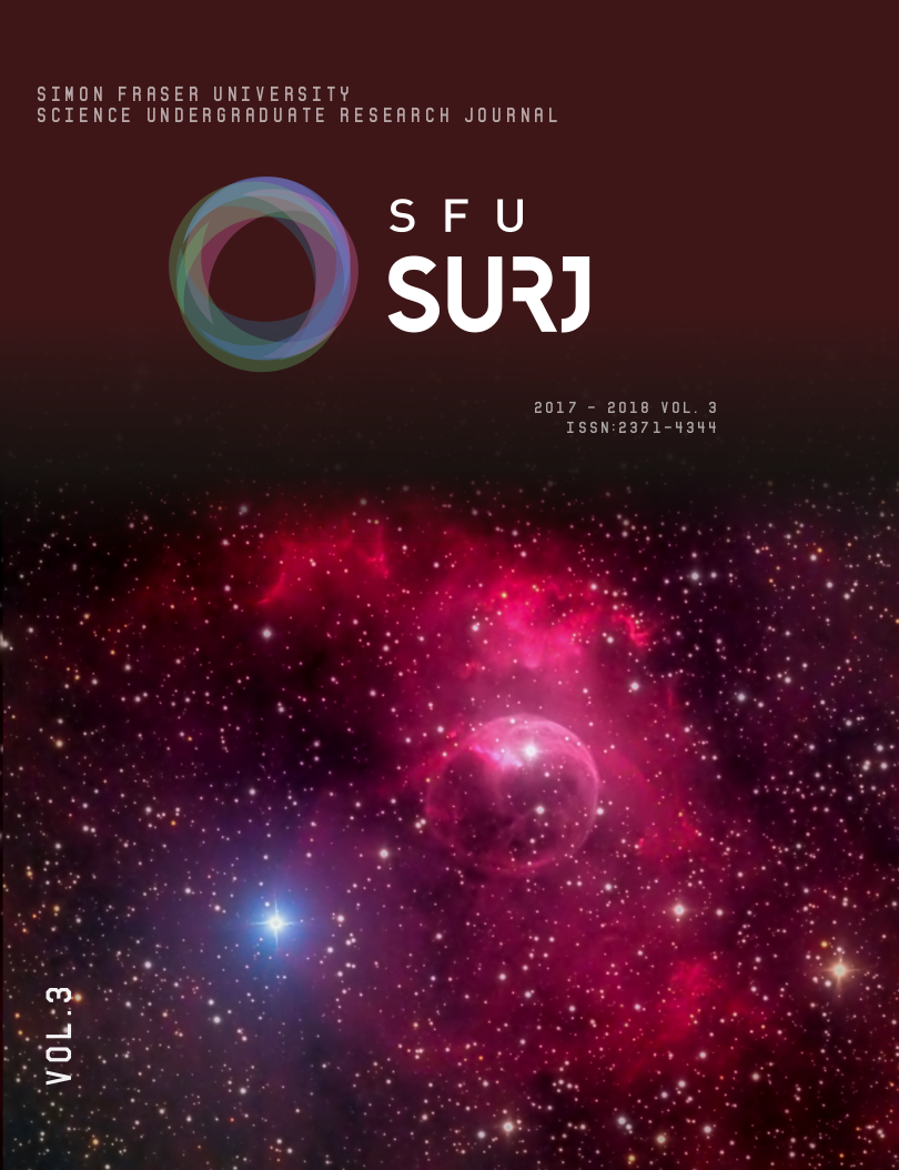 					View Vol. 3 (2018): SFU Science Undergraduate Research Journal
				