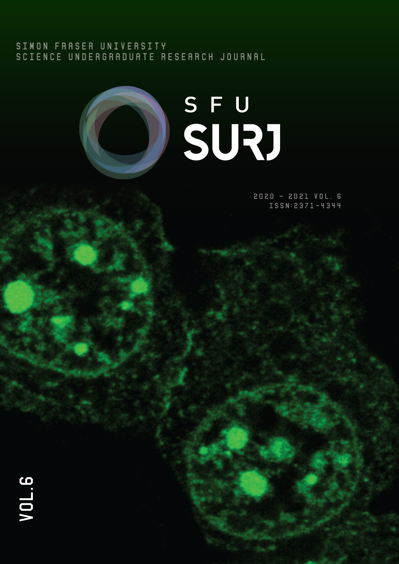 					View Vol. 6 (2021): SFU Science Undergraduate Research Journal
				